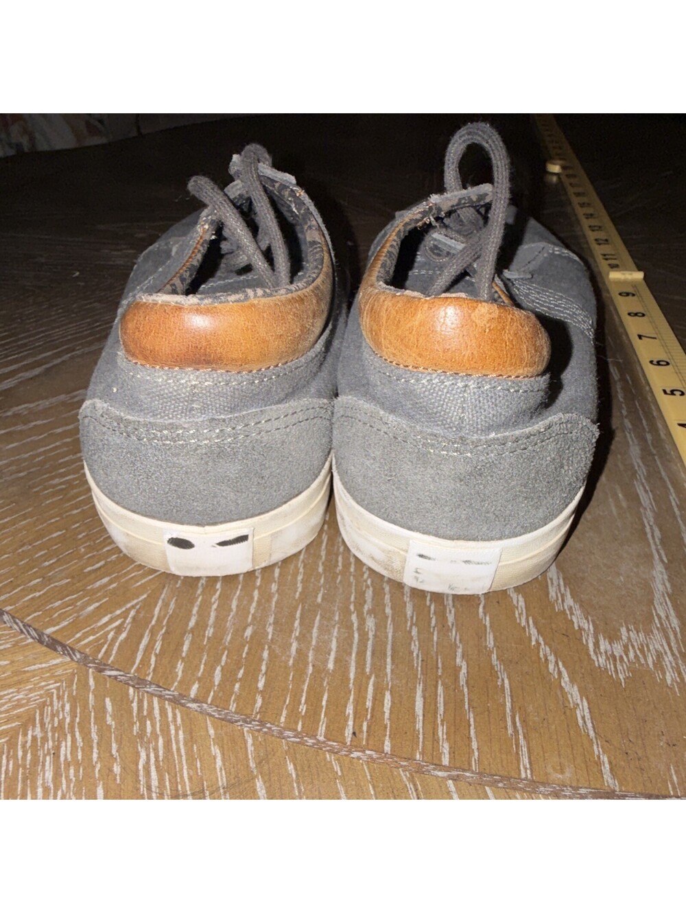 Reef Ridge TX Gray Canvas Lace-Up Sneakers Men's US 9 EU 42 MPN RF003145 - Picture 5 of 9